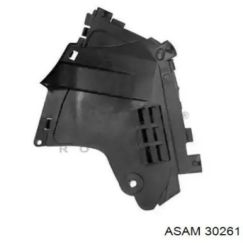 Защита бампера переднего правая Asam 30261