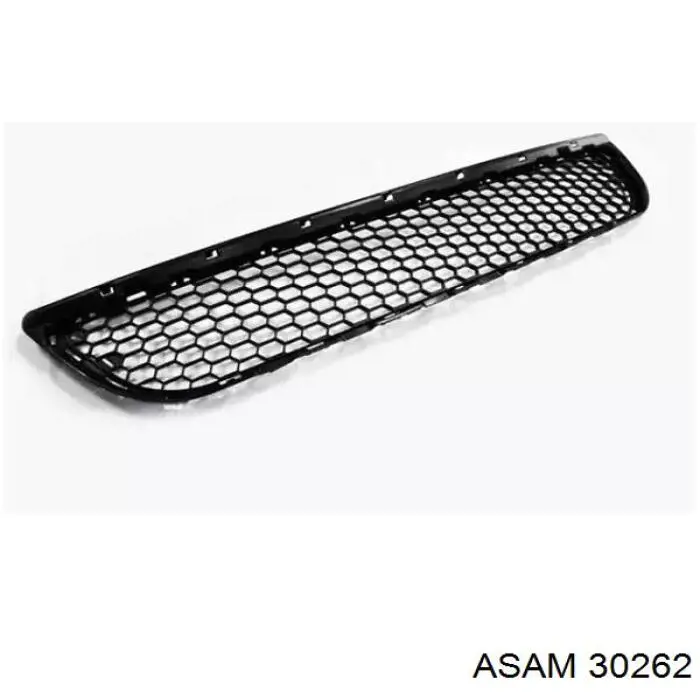 Защита бампера переднего, левая Asam 30262