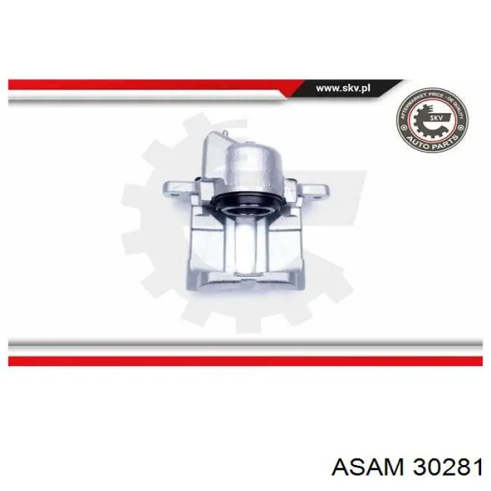 Купить 30281 Asam Суппорт тормозной передний левый