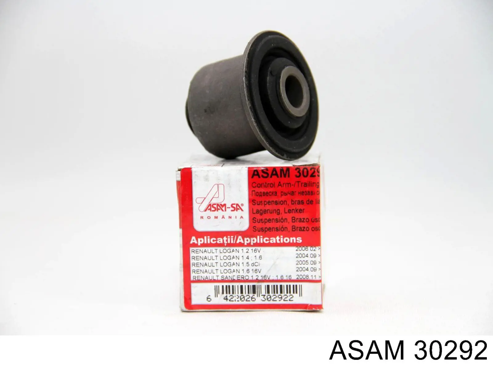 Сайлентблок переднего нижнего рычага Asam 30292