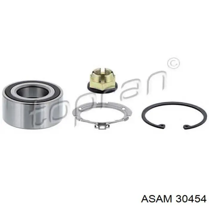 Купить 30454 Asam Подшипник передней ступицы