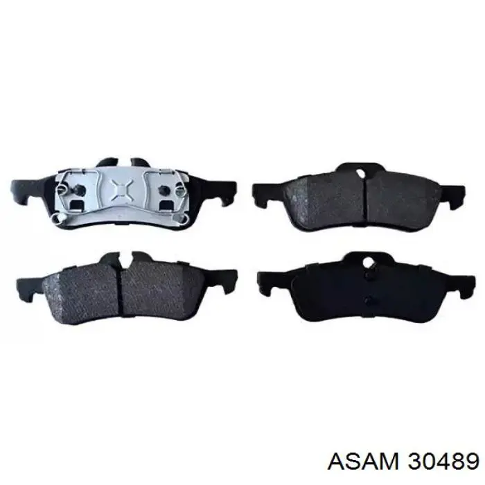 Колодки гальмівні передні, дискові 30489 Asam