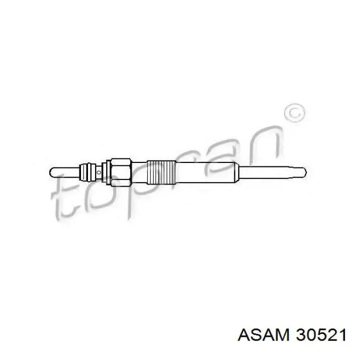 Свечи накала 30521 Asam
