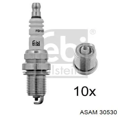Свеча зажигания Asam 30530 цена, от 3.67 USD
