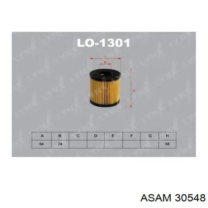 30548 Asam масляный фильтр