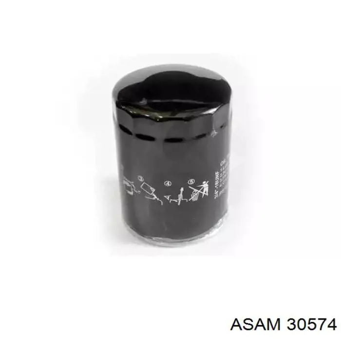 30574 Asam filtro de óleo