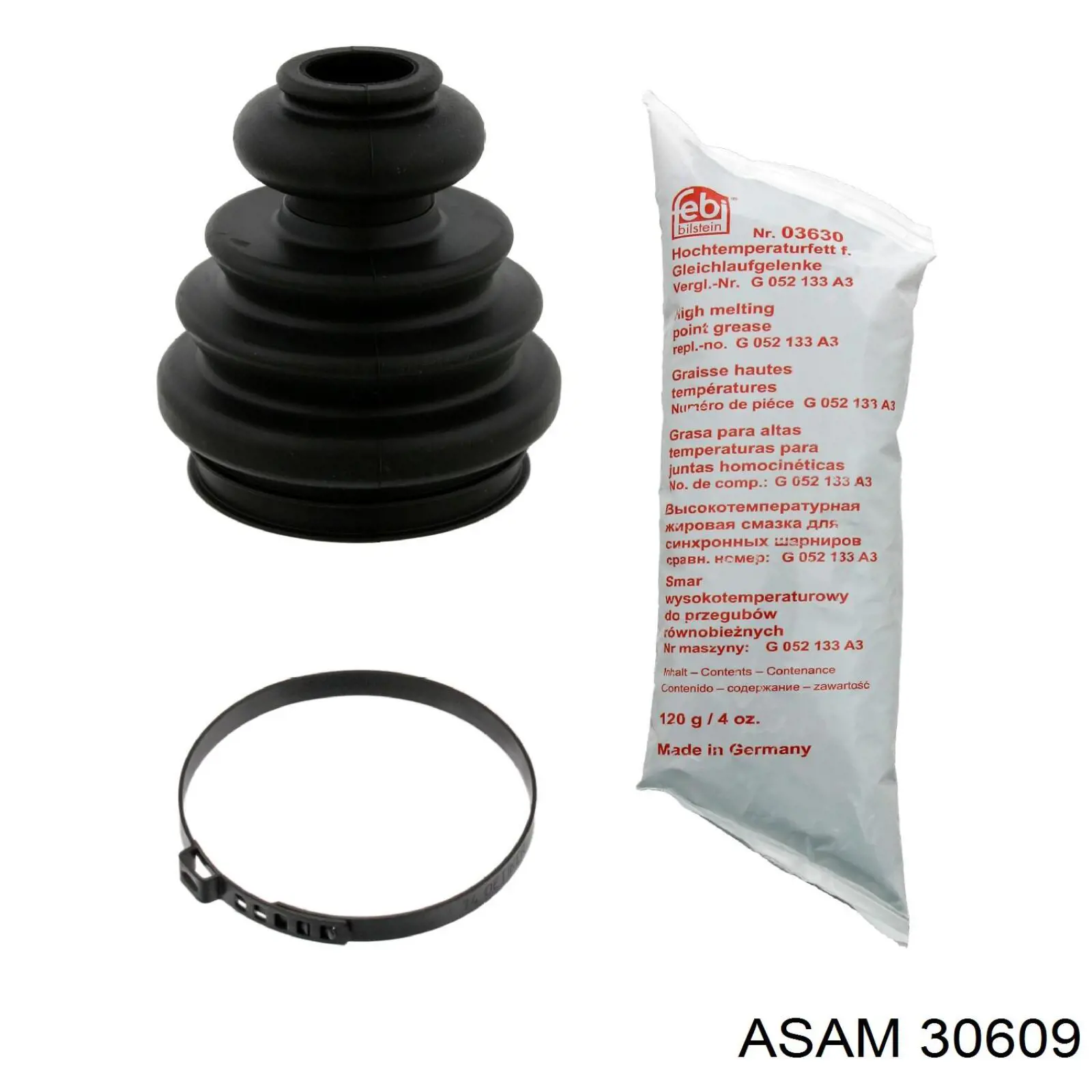 30609 Asam заглушка (решетка противотуманных фар бампера переднего правая)
