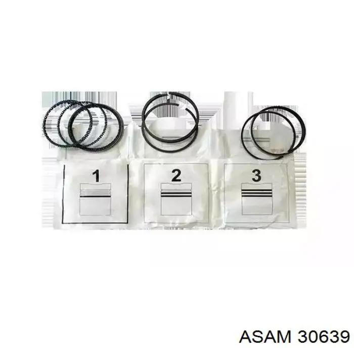 Кольца поршневые STD. ASAM 30639