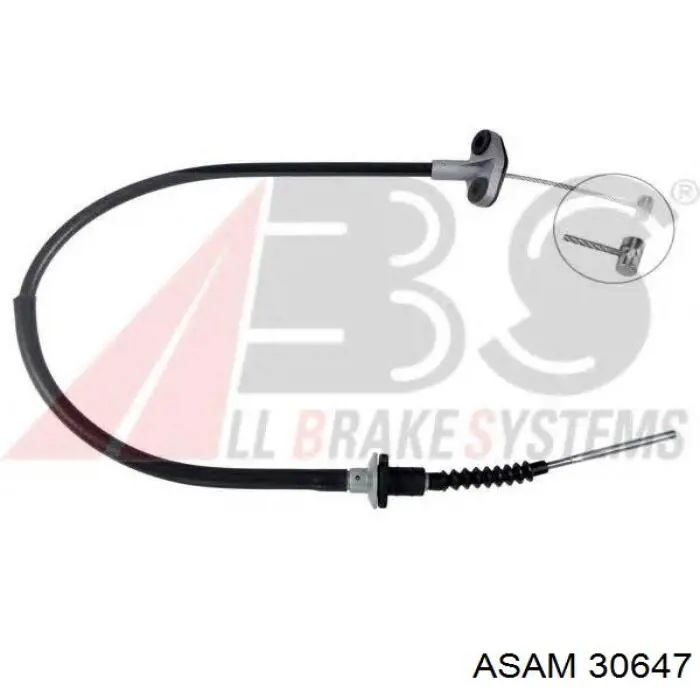 Трос сцепления 30647 Asam