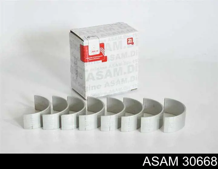 30668 Asam вкладыши коленвала шатунные, комплект, стандарт (std)