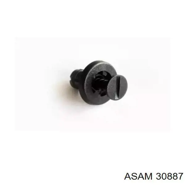 Пістон (кліп) кріплення решітки радіатора охолодження 30887 Asam