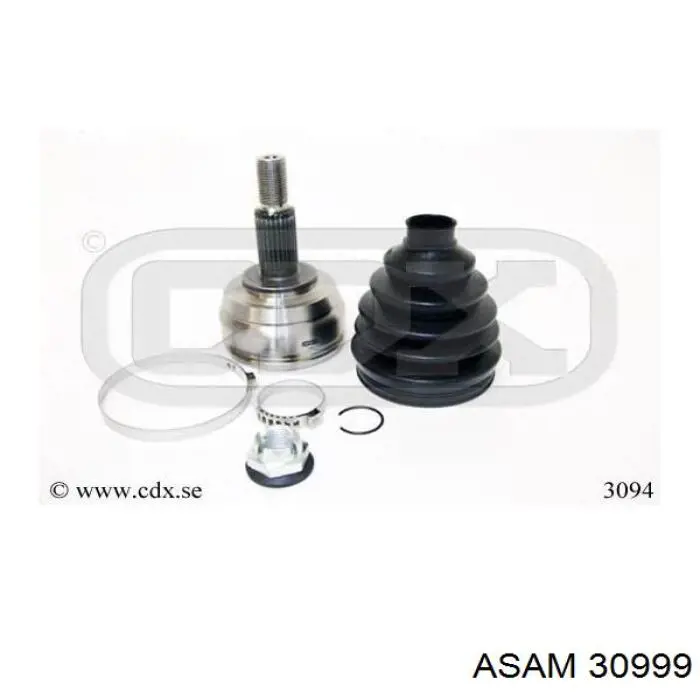 Привод передний левый Asam 30999 цена, от 96.94 USD