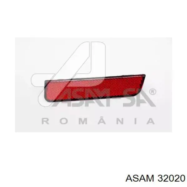 Правый катафот заднего бампера 265604000R Rotweiss