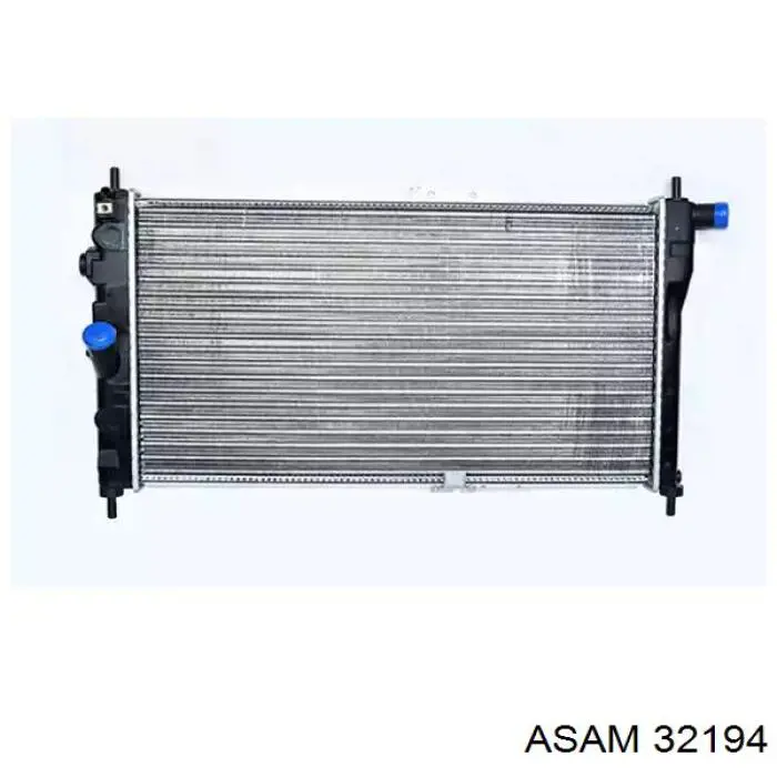 Radiador refrigeración del motor 32194 Asam