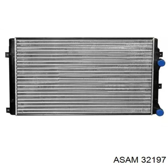 32197 Asam radiador de esfriamento de motor
