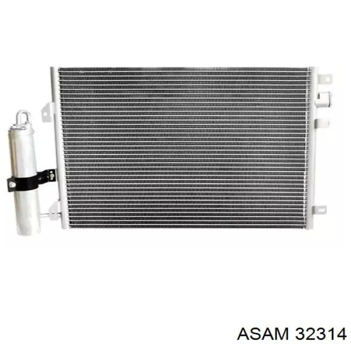 32314 Asam radiador de aparelho de ar condicionado