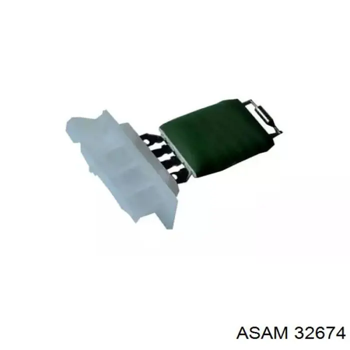 32674 Asam резистор (сопротивление вентилятора печки (отопителя салона))