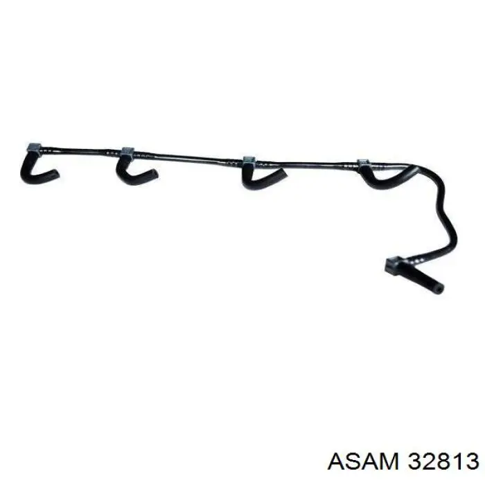 Трубка паливна, зворотня від форсунок 32813 Asam