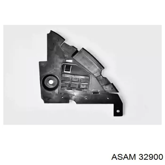 Защита бампера переднего правая Asam 32900