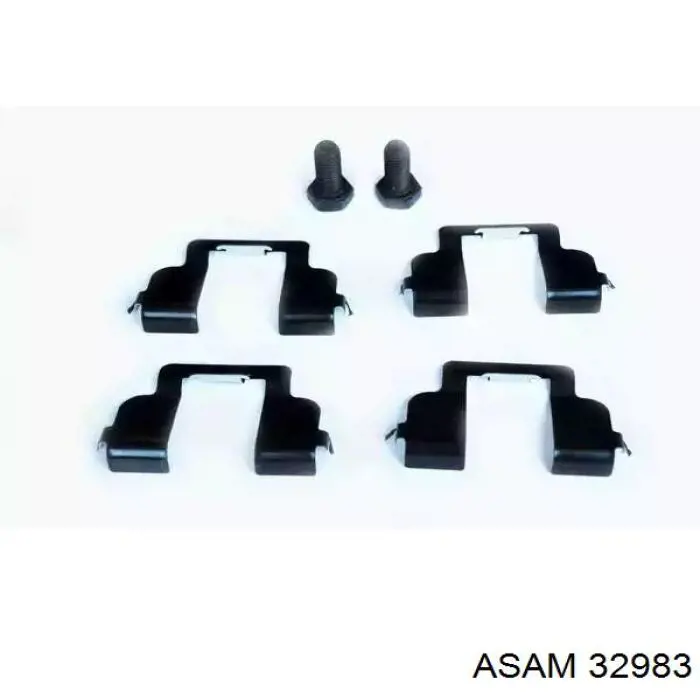 32983 Asam kit de molas de fixação de sapatas de disco dianteiras