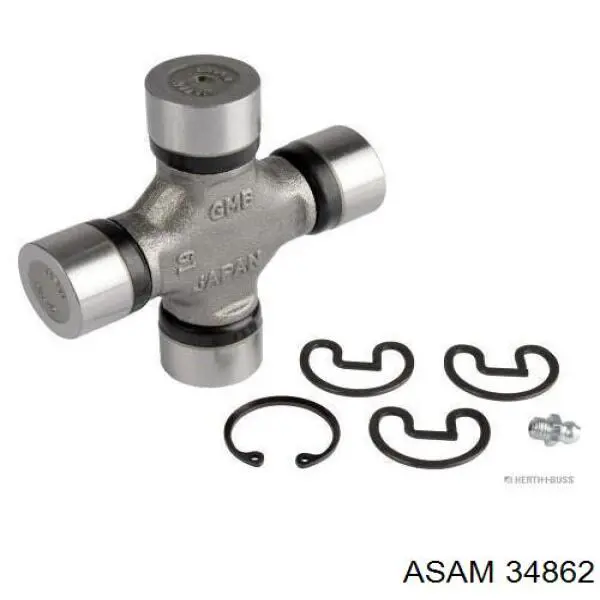 Крестовина заднего карданного вала  Asam 34862 цена, от 14.05 USD