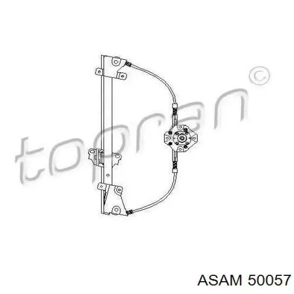 50057 Asam механизм стеклоподъемника двери передней левой