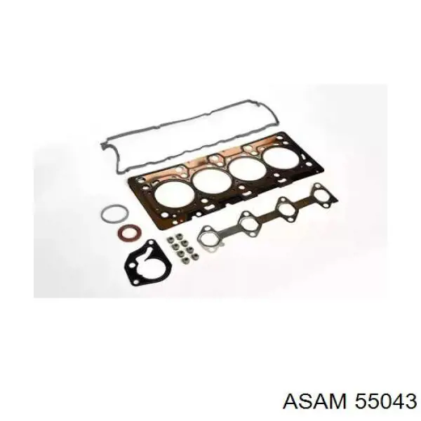 Верхний комплект прокладок двигателя Asam 55043 цена, от 37.26 USD