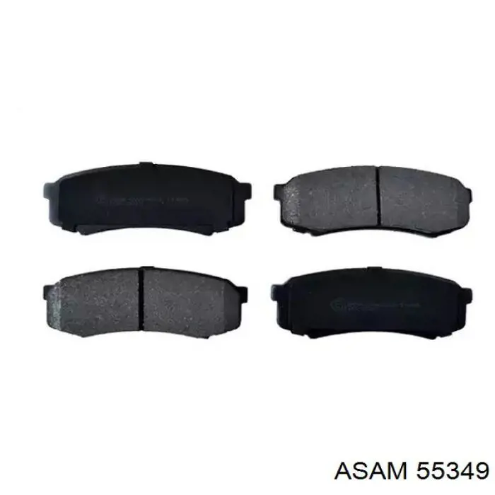 55349 Asam Колодки тормозные дисковые комплект