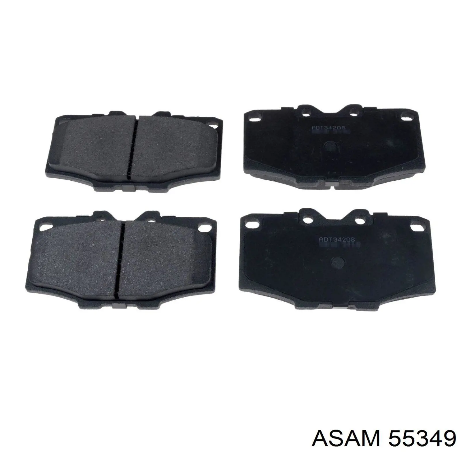 Колодки дисковые  Asam 55349 цена, от 13.21 USD