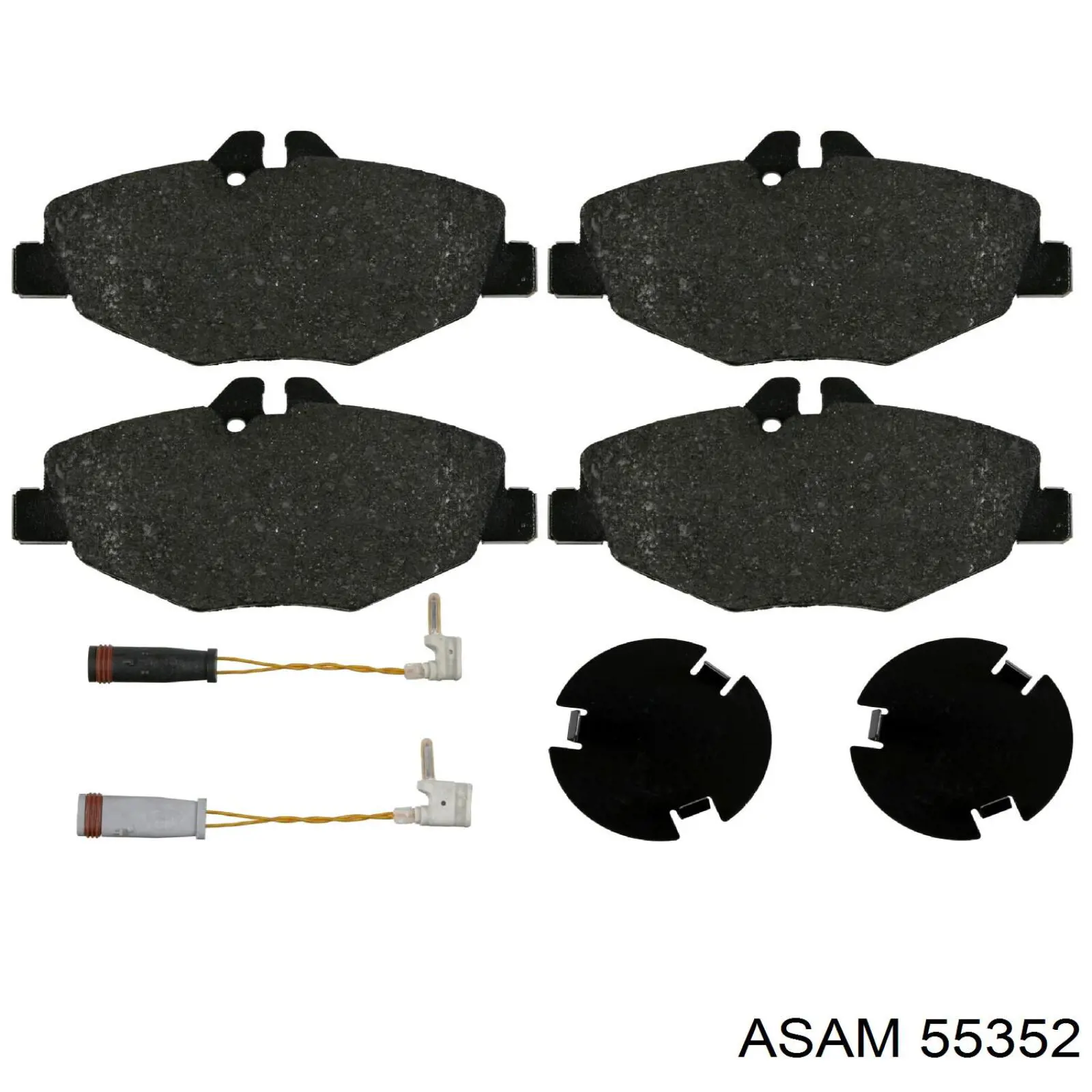 Купить 55352 Asam Колодки тормозные