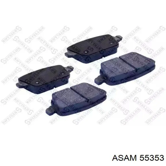 Купить 55353 Asam Колодки тормозные