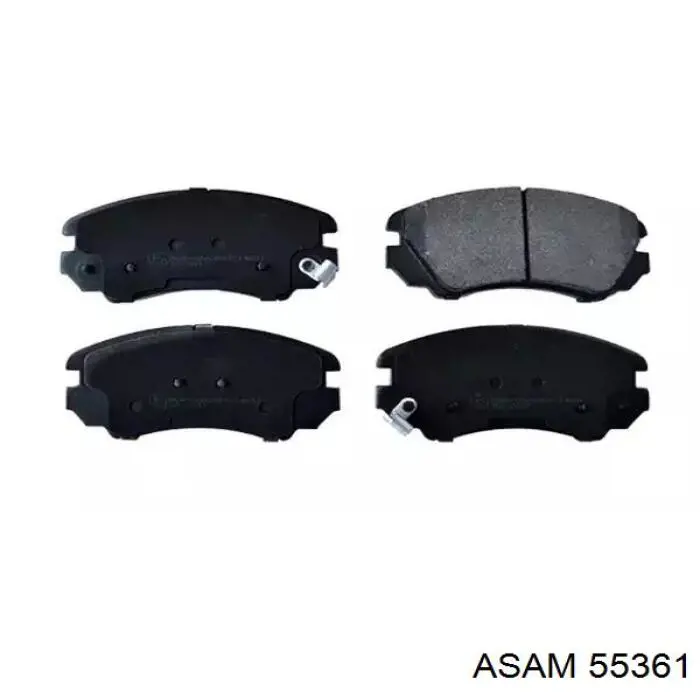 55361 Asam колодки тормозные передние дисковые