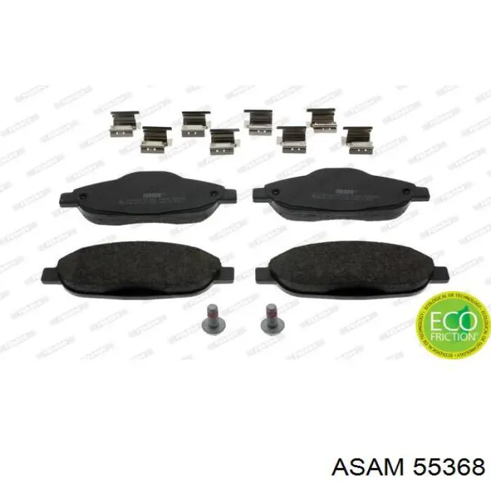 Купить 55368 Asam Колодки тормозные