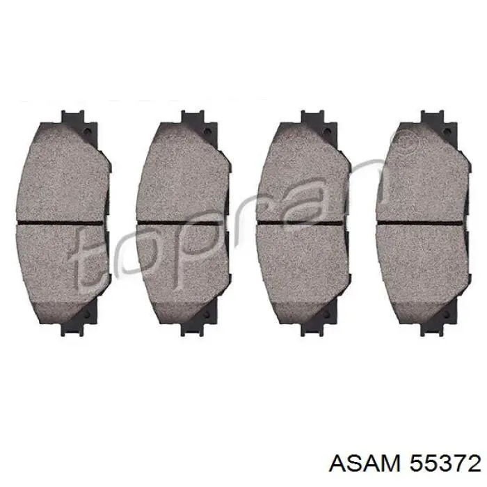 Купить 55372 Asam Колодки тормозные