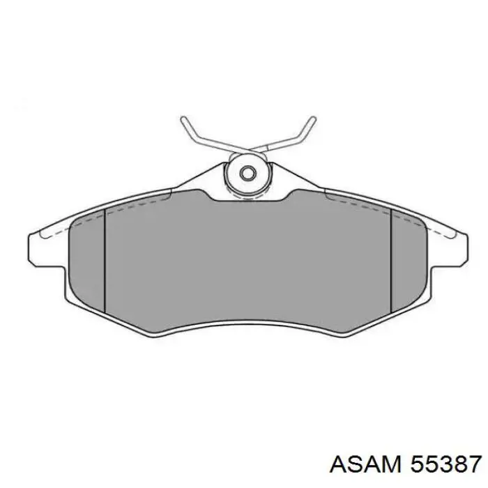 Колодки Asam 55387 цена, от 14.65 USD