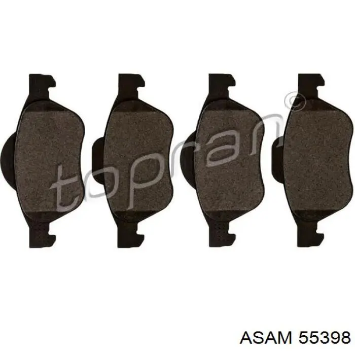 Купить 55398 Asam Колодки тормозные