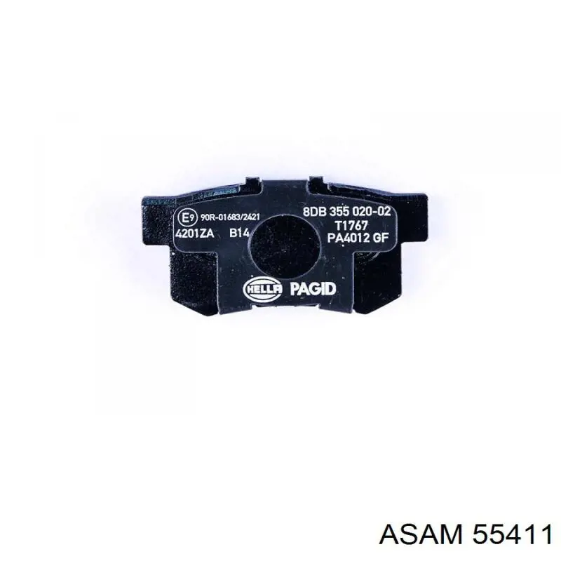 Колодки дисковые  Asam 55411 цена, от 12.47 USD