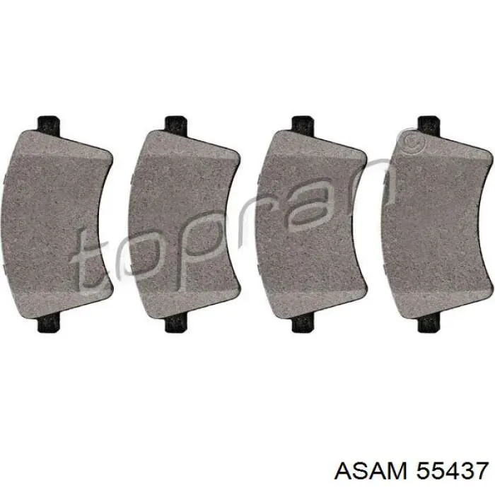 Купить 55437 Asam Колодки тормозные