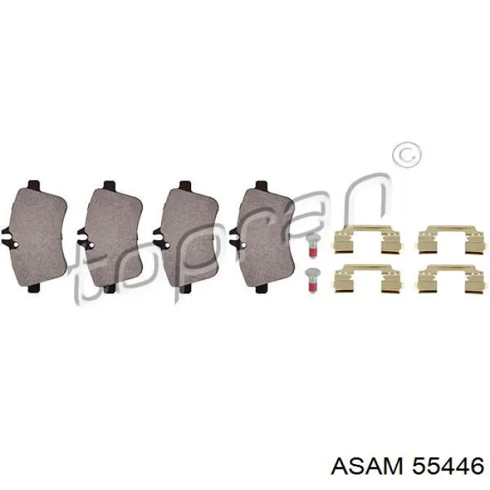 Колодки Asam 55446 цена, от 17.62 USD