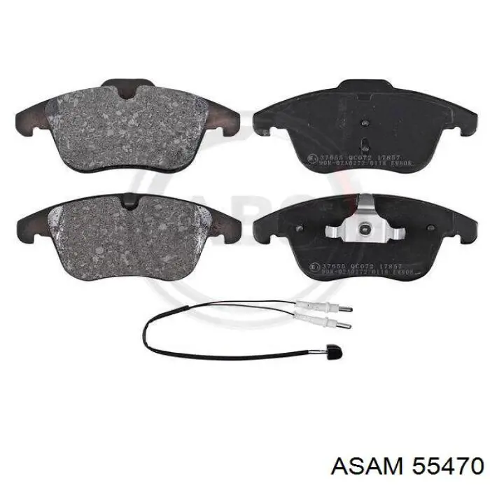 Купить 55470 Asam Колодки тормозные
