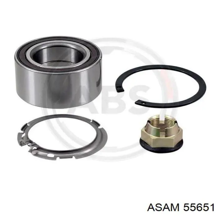 Комплект подшипника ступицы колеса Asam 55651 цена, от 30.81 USD