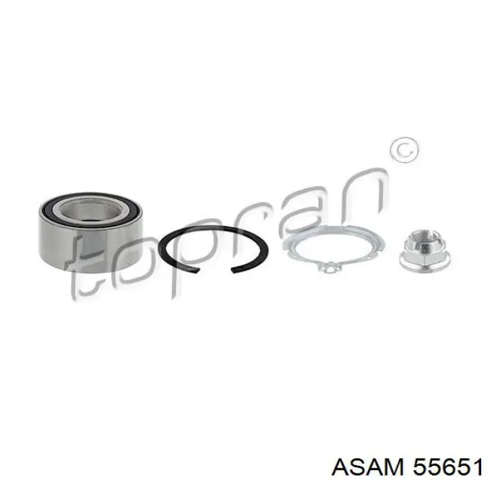 Купить 55651 Asam Подшипник передней ступицы