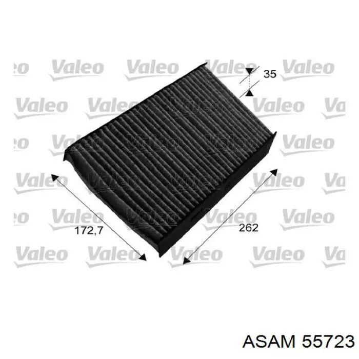 Фильтр воздушный отопителя Asam 55723 цена, от 7.54 USD