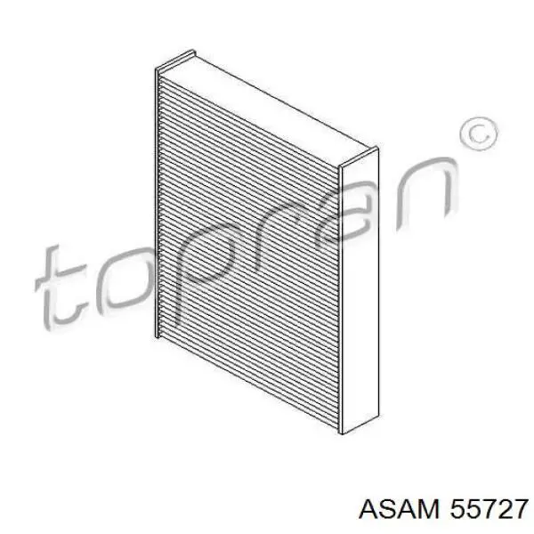 Фильтр воздушный отопителя Asam 55727 цена, от 8.18 USD
