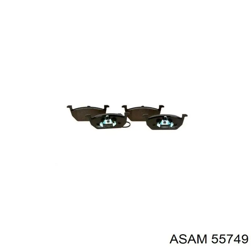 Купить 55749 Asam Колодки тормозные