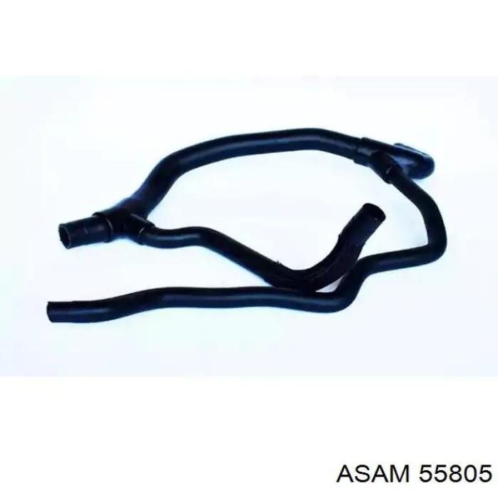 55805 Asam шланг радиатора отопителя (печки, обратка)