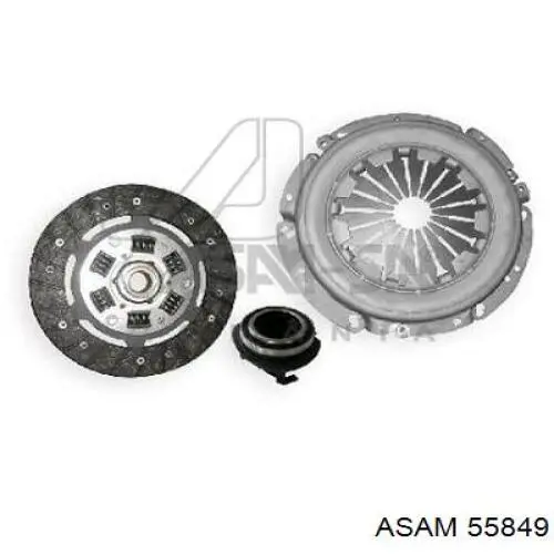 Комплект сцепления (3 части) Asam 55849 цена, от 76.23 USD