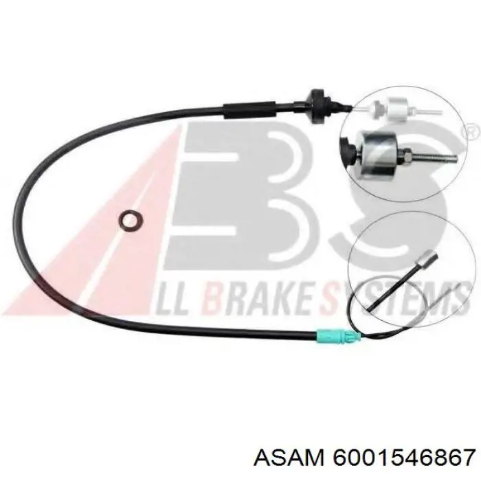 6001546867 Asam трос сцепления