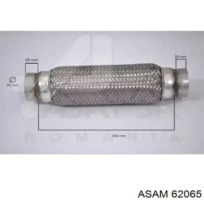 Купить 62065 Asam Гофротруба выхлопной системы