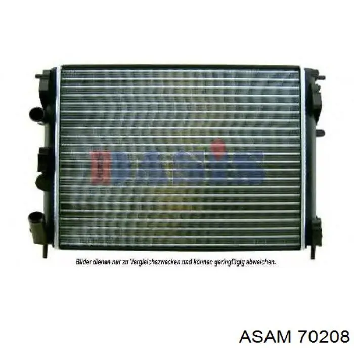 Купить 70208 Asam Радиатор водяной